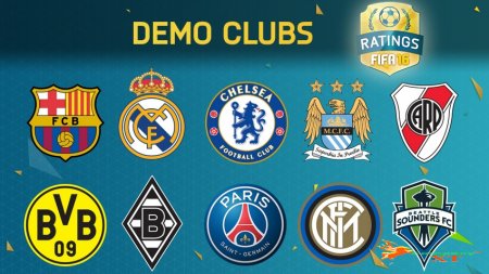 FIFA 16 Player Ratings - Demo Clubs|ریتینگ بازیکنان دمو مشخص شد!