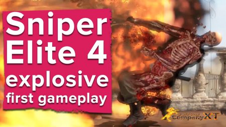 گیم پلی 8 دقیقه ای از نسخه Pre-alpha بازی Sniper Elite 4 منتشر شد.