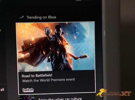 شایعه:عکس Battlefield بعدی در داشبورد Xbox one دیده شد.