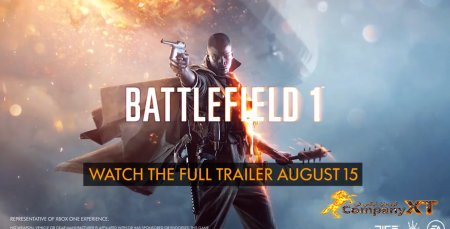 تیزر تریلر,تریلر بازی Battlefield 1 برای Gamescom 2016 منتشر شد.