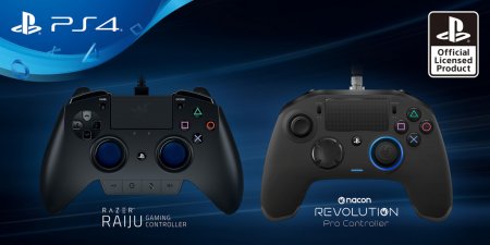 دو کنترل لاینسس شده حرفه ای برای PS4 معرفی شدند.