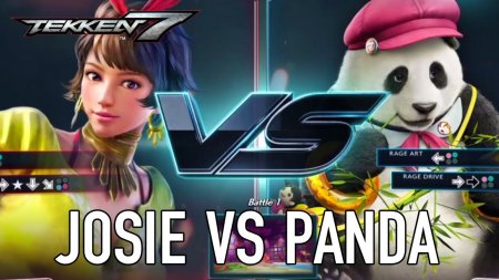 گیم پلی جدید از Tekken 7 شخصیت Panda درمقابل Josie را نشان می دهد.