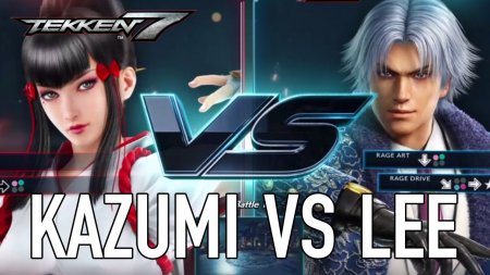 گیم پلی جدید از Tekken 7 مبارزه Kazumi را در مقابل Lee نشان می دهد.