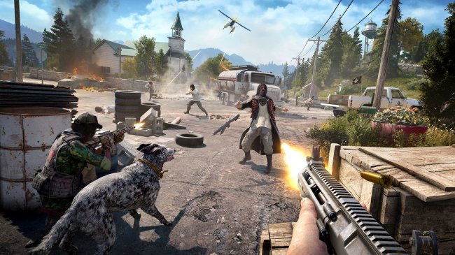 اولین تصاویر از بازی Far Cry 5 منتشر شد.