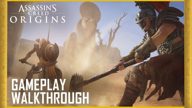 E32017:تریلر گیم پلی بازی Assassin’s Creed: Origins منتشر شد|تریلر با کیفیت 4K