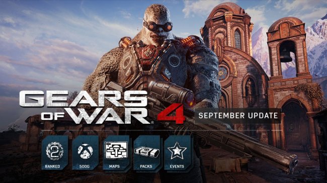 جزئیاتی از آپدیت ماه سپتامبر بازی Gears of War 4 منتشر شد|اضافه شدن دو نقشه جدید