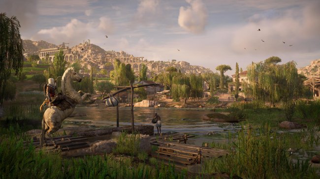 تصاویری زیبا با کیفیت 4K از بازی Assassin’s Creed: Origins منتشر شد