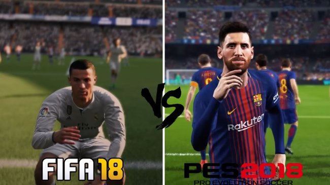 نظر خواهی و نظرسنجی هفته#5:طرفدار کدام بازی هستید؟ PES2018 یا FIFA 18|نتیجه نظر سنجی هفته گذشته