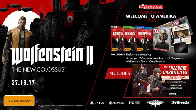 نمرات Wolfenstein II: The New Colossus منتشر شد|متا تا به این لحضه 89
