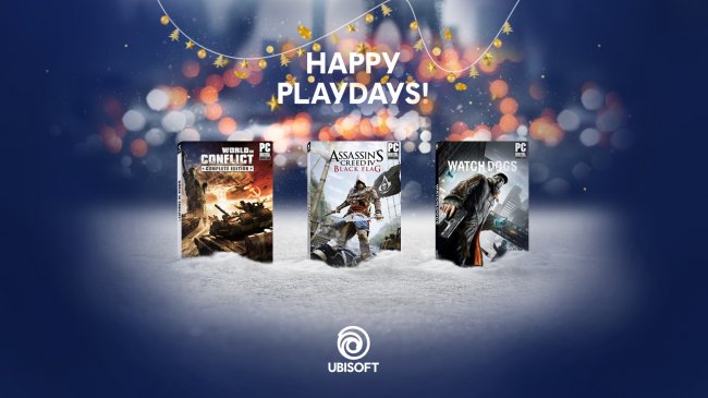 بازی Watch_Dogs, World in Conflict و Assassin’s Creed IV Black Flag تا December 23rd بر روی Uplay رایگان می باشند