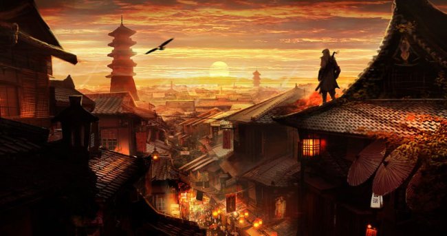 شایعه:تصاویر هنری ای از نسخه بعدی Assassin’s Creed حکایت از رفتن این سری به ژاپن را دارد