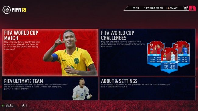طی چند هفته آینده مد World Cup"جام جهانی" به عنوان یک DLC به FIFA 18 اضافه خواهد شد