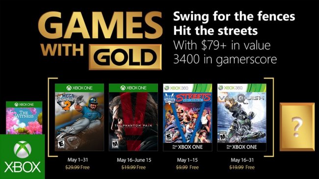 بازی های رایگان ماه May با Xbox Live Gold مشخص شدند|یک ماه عالی!