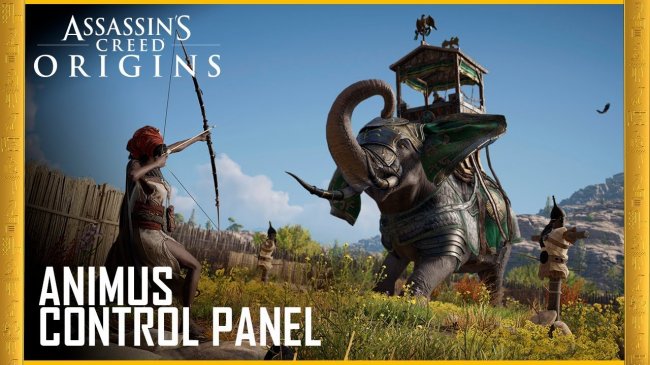 آپدیت اختصاصی بازی Assassin’s Creed Origins برای PC به نام Animus Control Panel امروز عرضه شد|تریلر آپدیت