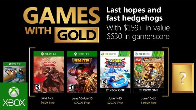 بازی های رایگان ماه June با Xbox Live Gold مشخص شدند