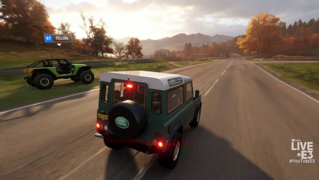 E32018:گیم پلی 5 دقیقه زیبایی از بازی Forza Horizon 4 منتشر شد