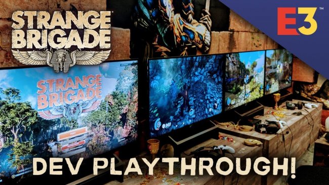 E32018:گیم پلی 7 دقیقه ای از بازی Strange Brigade منتشر شد