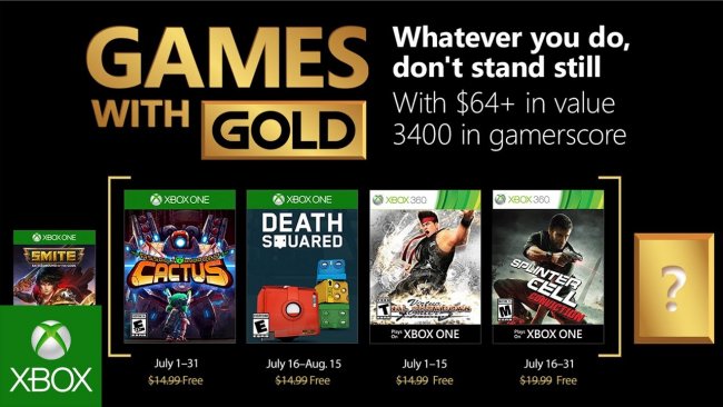 بازی های رایگان ماه July با Xbox Live Gold مشخص شدند!