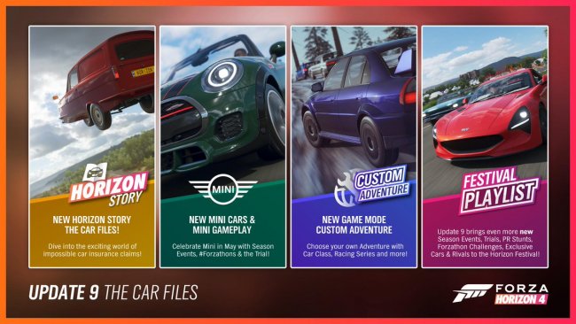 آپدیت شماره 9 بازی Forza Horizon 4 ماشین و Playlists و ... جدیدی را به بازی اضافه می کند