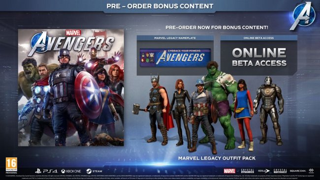 نسخه ویژه بازی Marvel’s Avengers سه روز زودتر اجازه بازی کردن را به بازیکنان می دهد|بتا اول برای PS4 منتشر خواهد شد