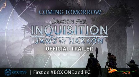 لانچ تریلر DLC جدید بازی dragon age inquisition به نام Jaws of Hakkon