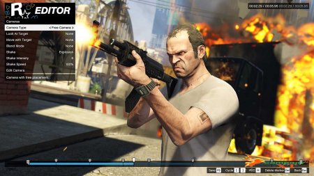 تریلر و تصاویری از بخش PC بازی GTA V به نام Video Editing