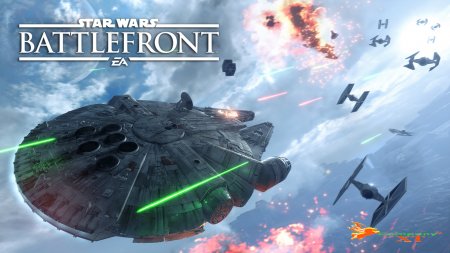 Gamescom 2015 : تریلر گیم پلی جنگ های هوایی بازی Star Wars Battlefront منتشر شد