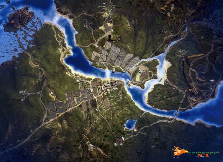 عکس های هوایی از سرزمین بازی The Witcher 3: Wild Hunt منتشر شد.