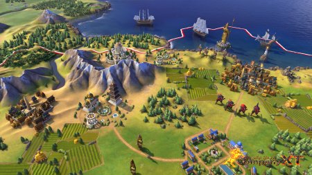 از بازی Civilization VI رونمایی شد|تریلر و تصاویری از بازی.