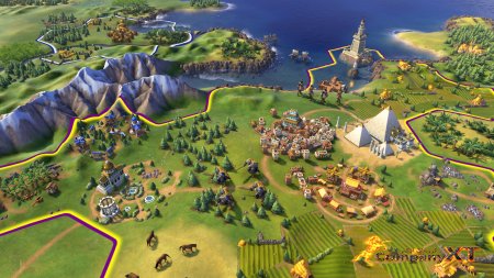 از بازی Civilization VI رونمایی شد|تریلر و تصاویری از بازی.