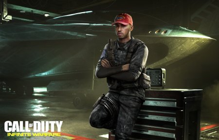 ستاره F1 اقای  Lewis Hamilton در بازی Call of Duty: Infinite Warfare نقش ایفا خواهد کرد.