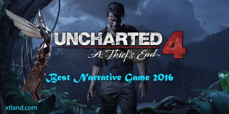 TGA2016:بهترین روایت بازی سال به بازی Uncharted 4: A Thief’s End   تعلق گرفت.