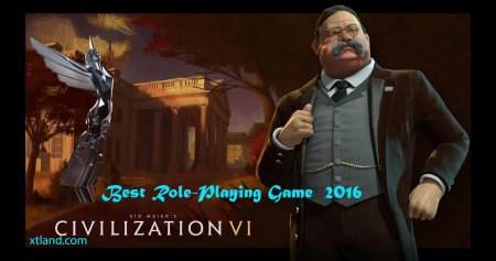 TGA2016:بهترین بازی استراتژیک سال به بازی Civilization VI   تعلق گرفت.