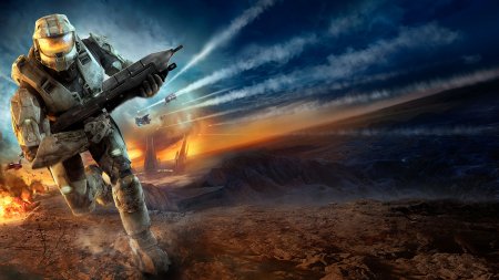 شایعه:AMD احتمالا Halo 3 برای PC را لیک کرده است|تصویر هنری ای از بازی در نمایشگاه لانچ R5
