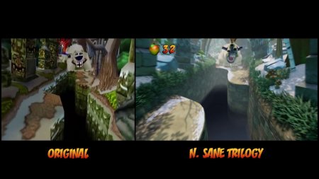 ویدیو کوتاه از Crash Bandicoot N. Sane Trilogy پیشرفت گرافیکی بازی را نشان می دهد.