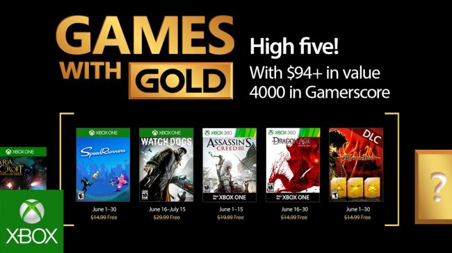 بازی های رایگان ماه June با Xbox Live Gold مشخص شدند.