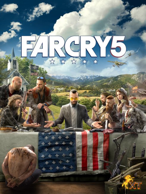 خبر داغ:اولین تصویر هنری از بازی Far Cry 5 منتشر شد|زمان حال برای بازی تایید شد.
