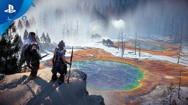 E32017:با یک تریلر از DLC بازی Horizon Zero Dawn  با نام The Frozen Wilds معرفی شد.