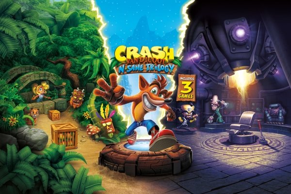 بازی Crash Bandicoot N. Sane Trilogy این هفته هم در صدر پرفروشترین بازی هفته UK قرار گرفت
