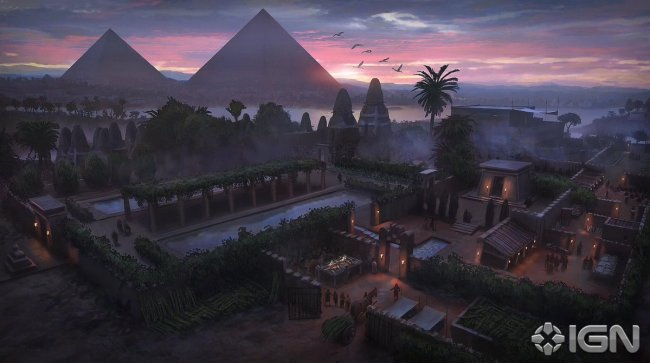 تصاویری هنری زیبایی از Assassin’s Creed: Origins منتشر شد