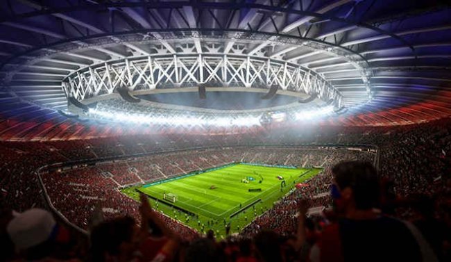 با لیست استادیوم هایی که با آپدیت مد World Cup برای FIFA 18 به بازی اضافه می شوند,آشنا شوید