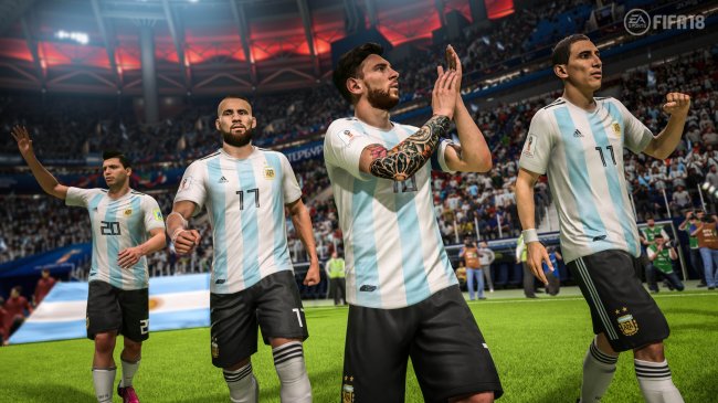 تصاویری زیبا با کیفیت 8K از مد World Cup 2018 بازی FIFA 18 منتشر شد