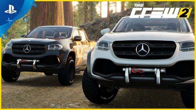 تریلری جدید از بازی The Crew 2 ماشین Mercedes-Benz X-Class Off-Roading را نشان می دهد