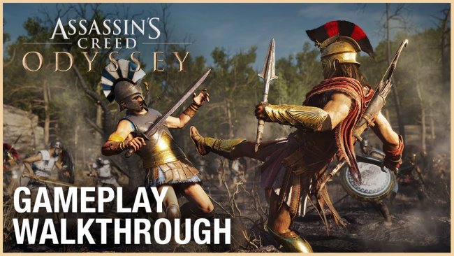 E32018:گیم پلی 8 دقیقه ای از بازی Assassin's Creed Odyssey منتشر شد