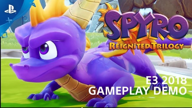 E32018:گیم پلی ای زیبا از بازی The Spyro Reignited Trilogy منتشر شد