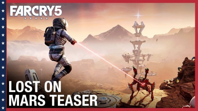 تیزر تریلر دومین DLC بازی Far Cry 5 به نام Lost On Mars منتشر شد