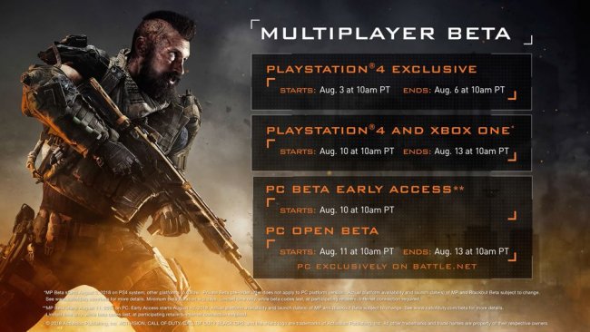 تاریخ Open Beta بخش چند نفره بازی Call of Duty Black Ops 4 مشخص شد