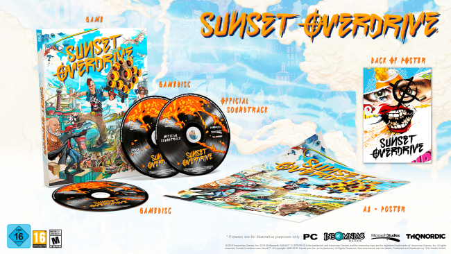 از سیستم مورد نیاز بازی Sunset Overdrive رونمایی شد