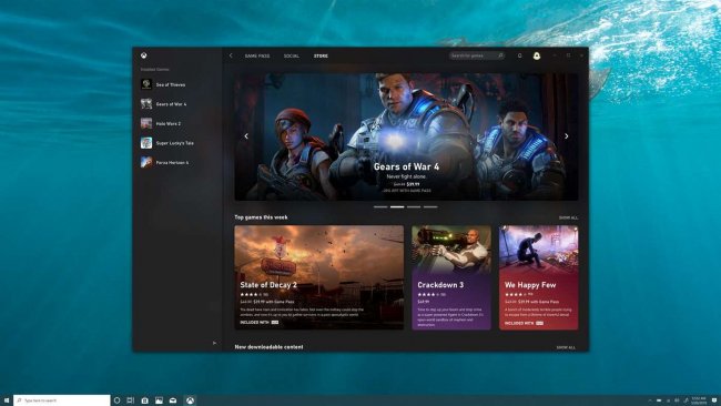 E32019:آپدیت جدید Xbox App بروی Windows 10 دسترسی به فروشگاه و بازی ها را آسان تر می کند