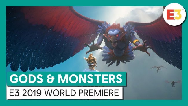 E32019:با یک تریلر از بازی Gods & Monsters رونمایی شد